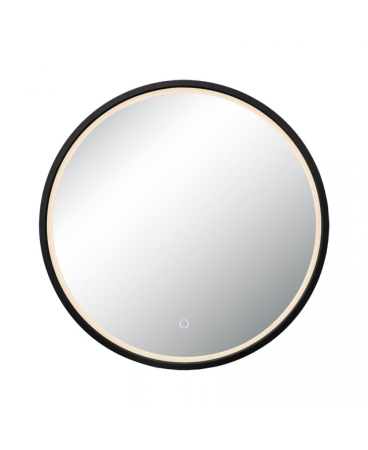 Iluminat decorativ - Oglindă cu iluminare LED, 15W, 3000K / 4000K, negru mat, IP44, Zambelis Lights 25388