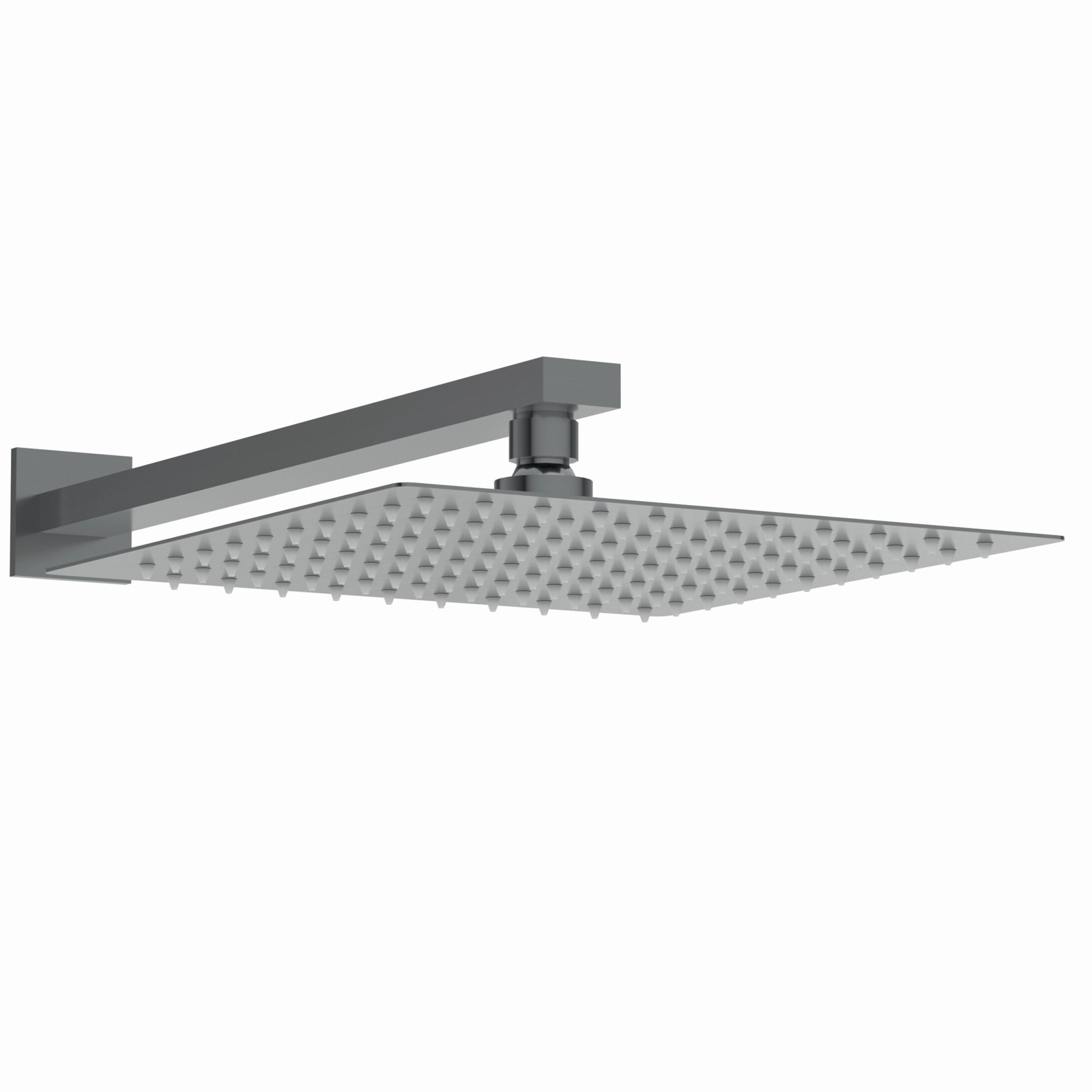 Pălărie de duș tip ploaie Balneo CASCADE, pătrată, 25 cm, bun metal [1]