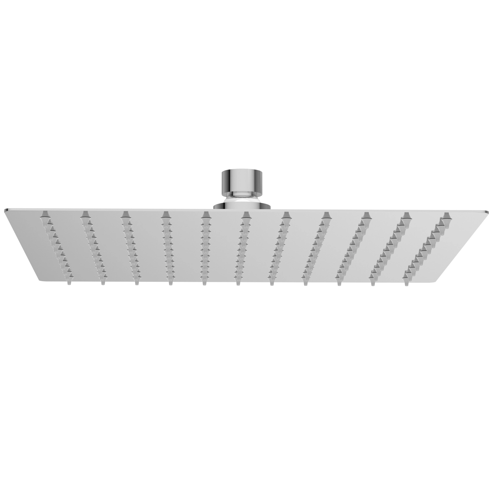 Brate si palarii dus - Pălărie de duș tip ploaie Balneo CASCADE, pătrată, 25 cm, crom