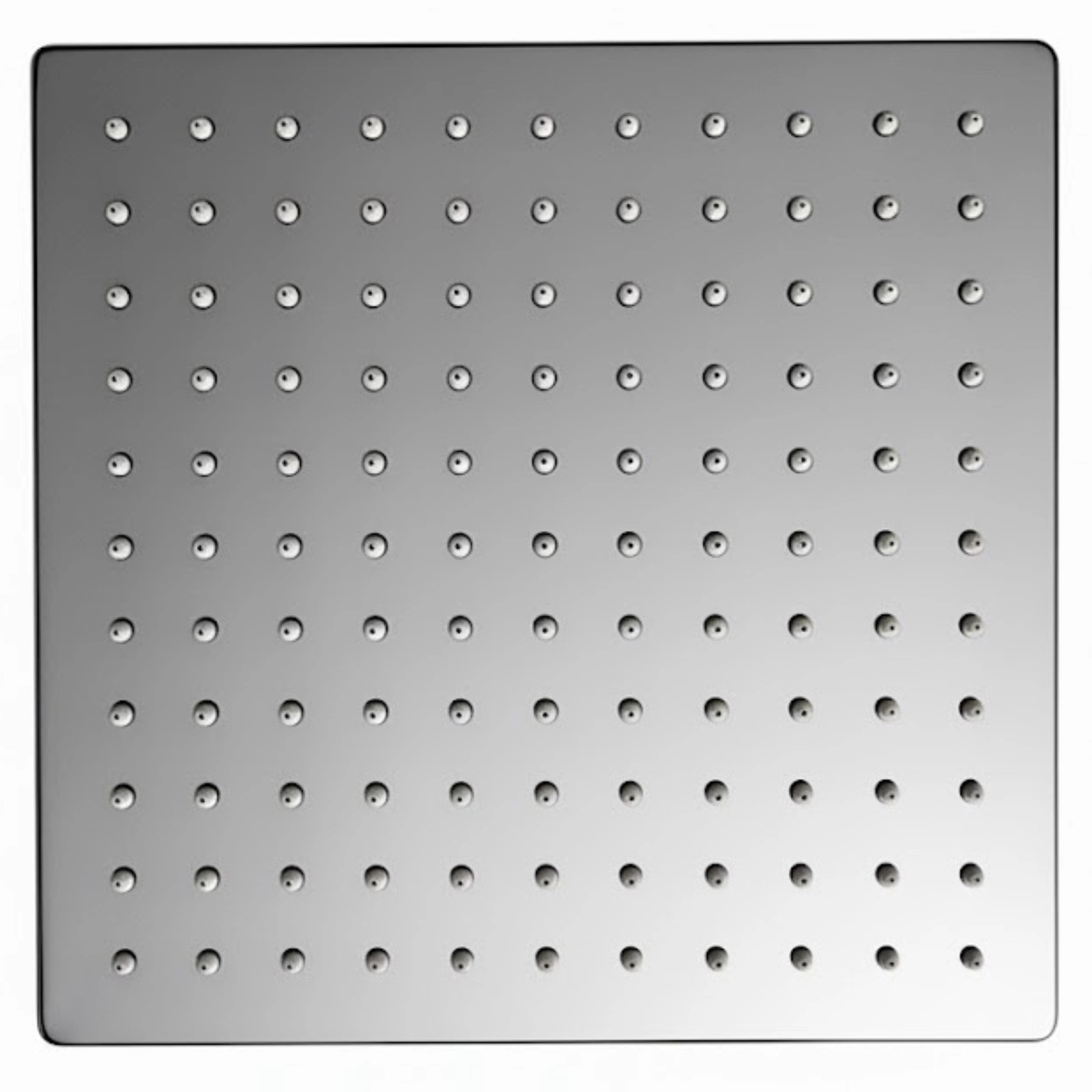 Pălărie de duș tip ploaie Balneo CASCADE, pătrată, 25 cm, inox [3]