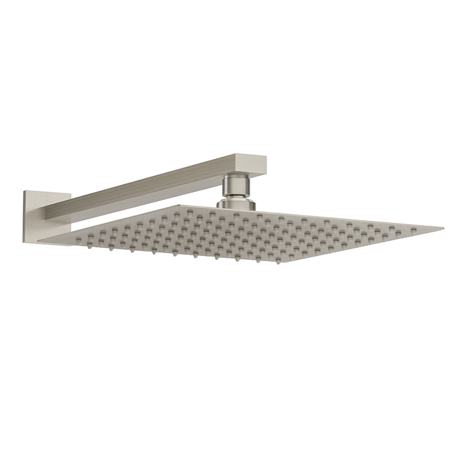 Pălărie de duș tip ploaie Balneo CASCADE, pătrată, 25 cm, inox [1]