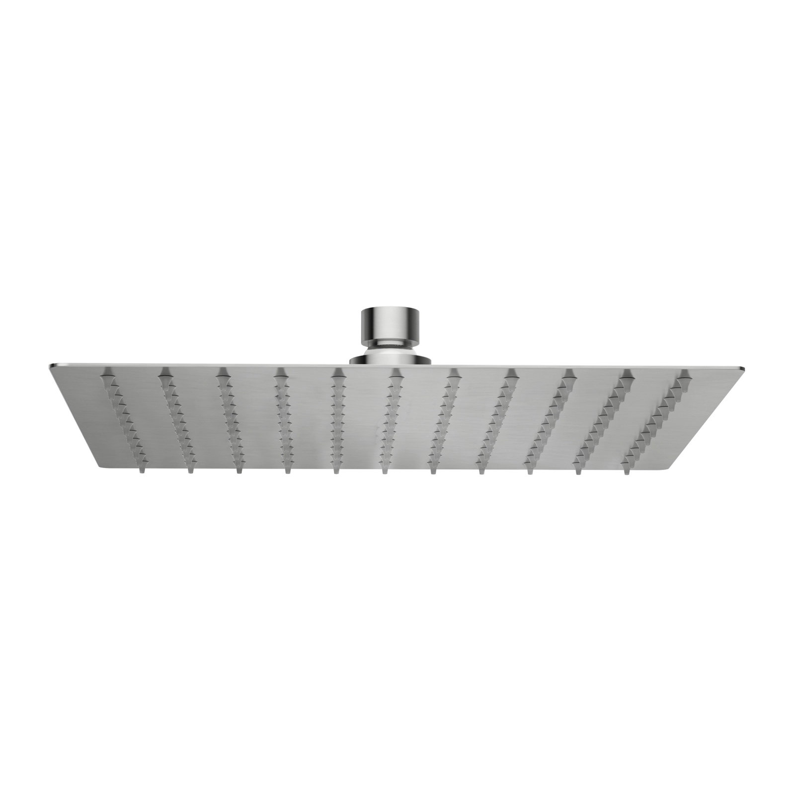 Brate si palarii dus - Pălărie de duș tip ploaie Balneo CASCADE, pătrată, 25 cm, inox
