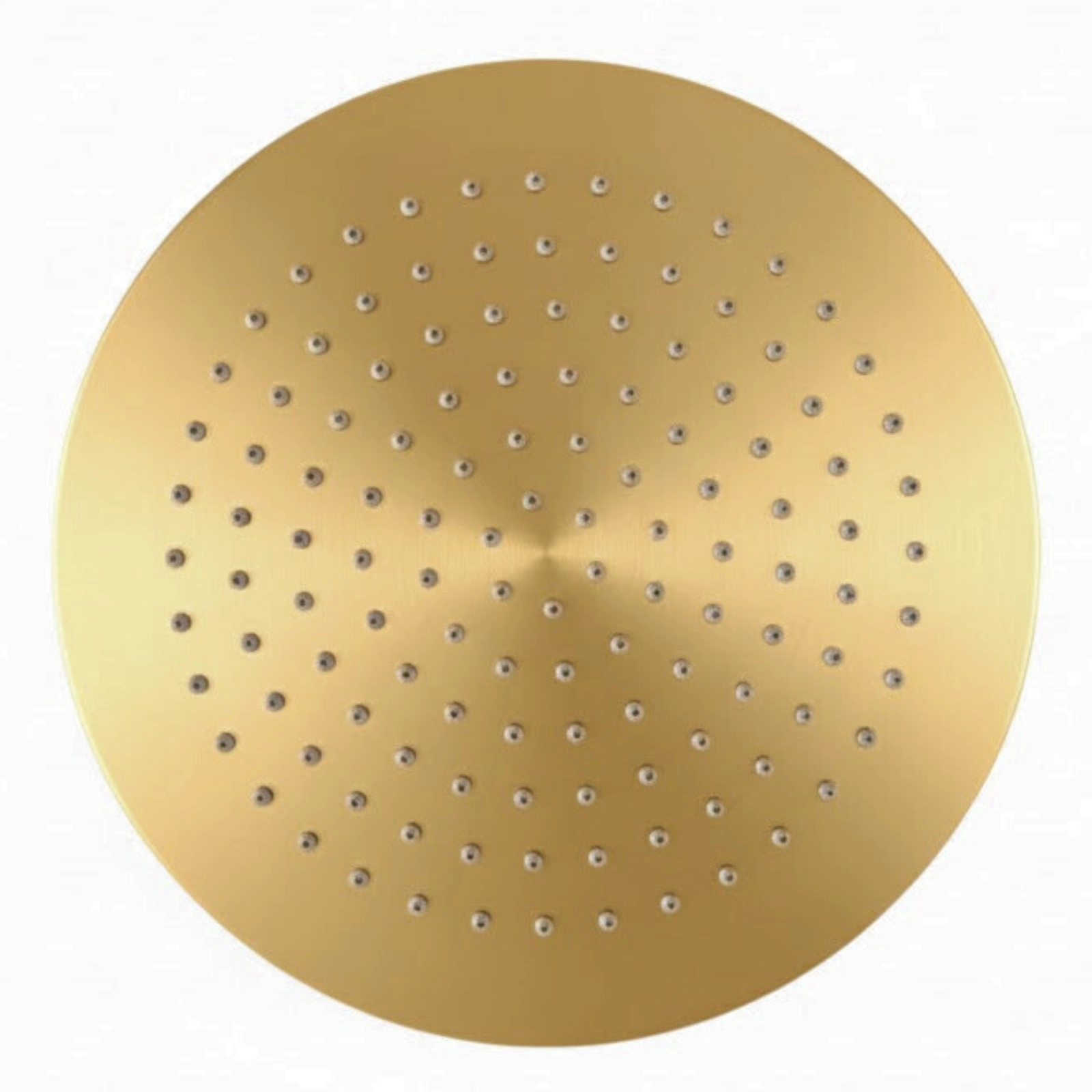 Pălărie de duș tip ploaie Balneo CASCADE, rotundă, 25 cm, auriu lucios [3]