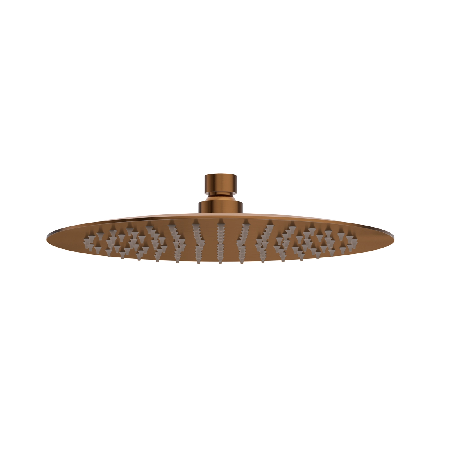 Brate si palarii dus - Pălărie de duș tip ploaie Balneo CASCADE, rotundă, 25 cm, cupru