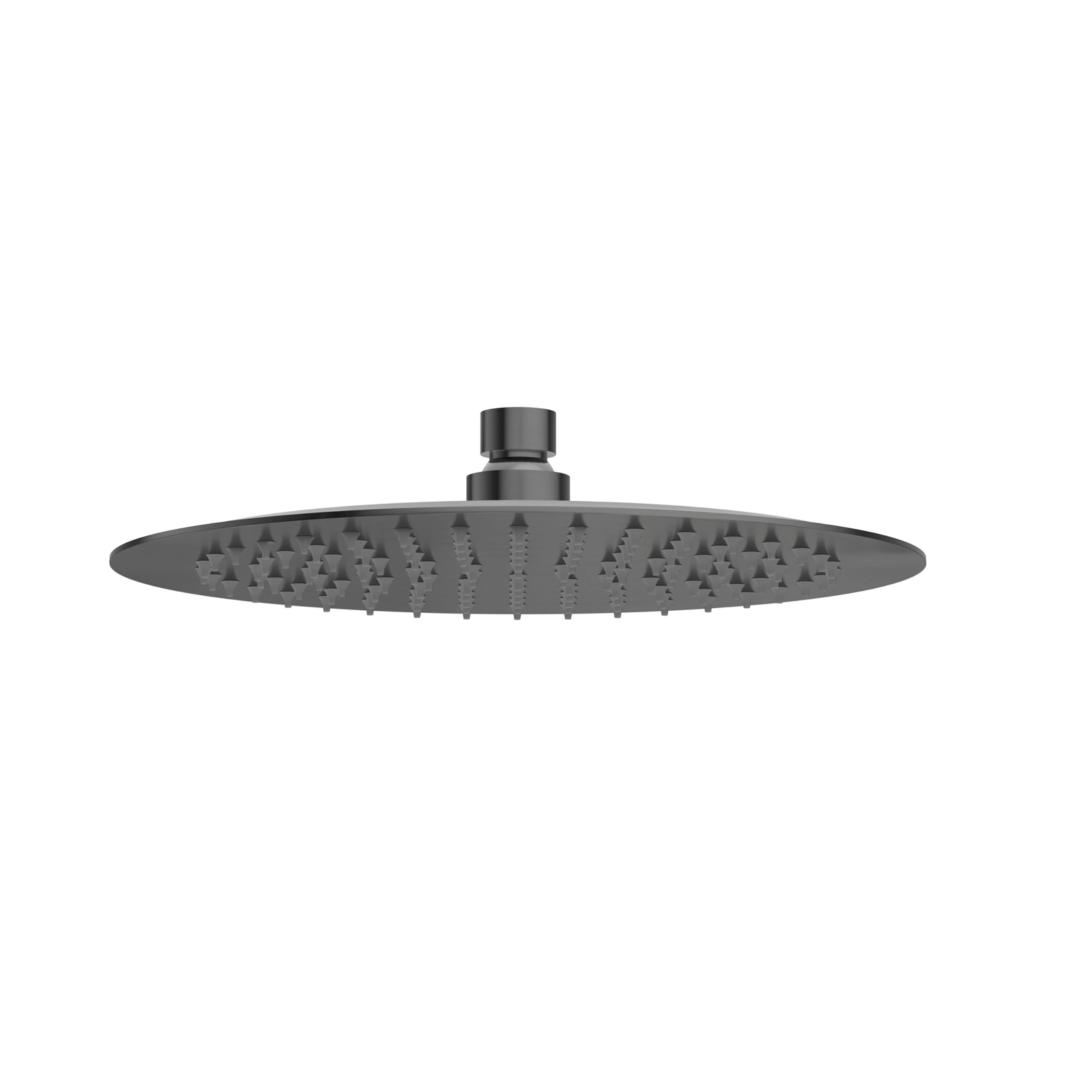 Brate si palarii dus - Pălărie de duș tip ploaie Balneo CASCADE, rotundă, 25 cm, gun metal