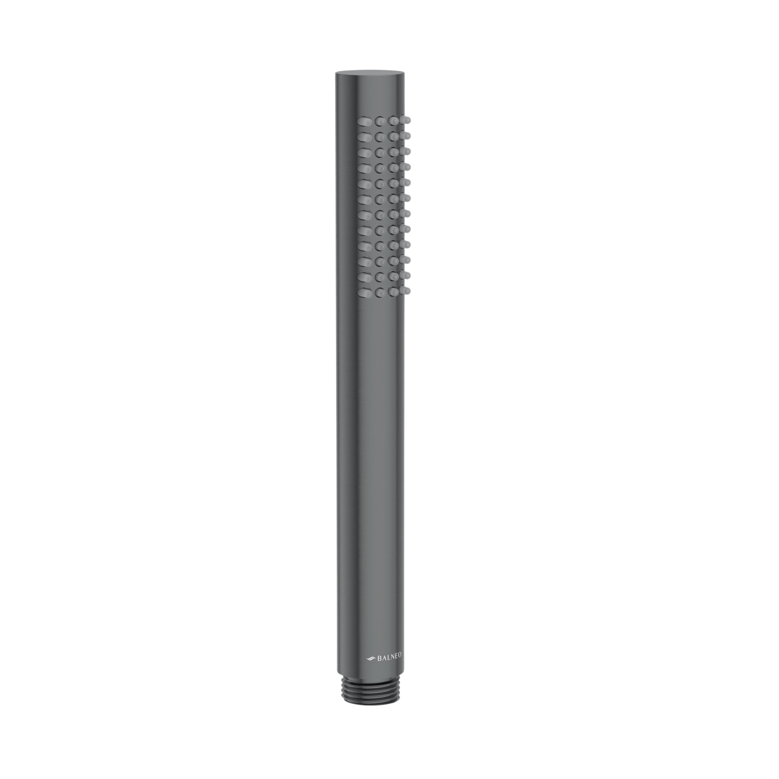 Pare, furtunuri si accesorii pentru dus - Pară de duș Balneo CASCADE, 21x2.4 cm, cu perlator, gun metal