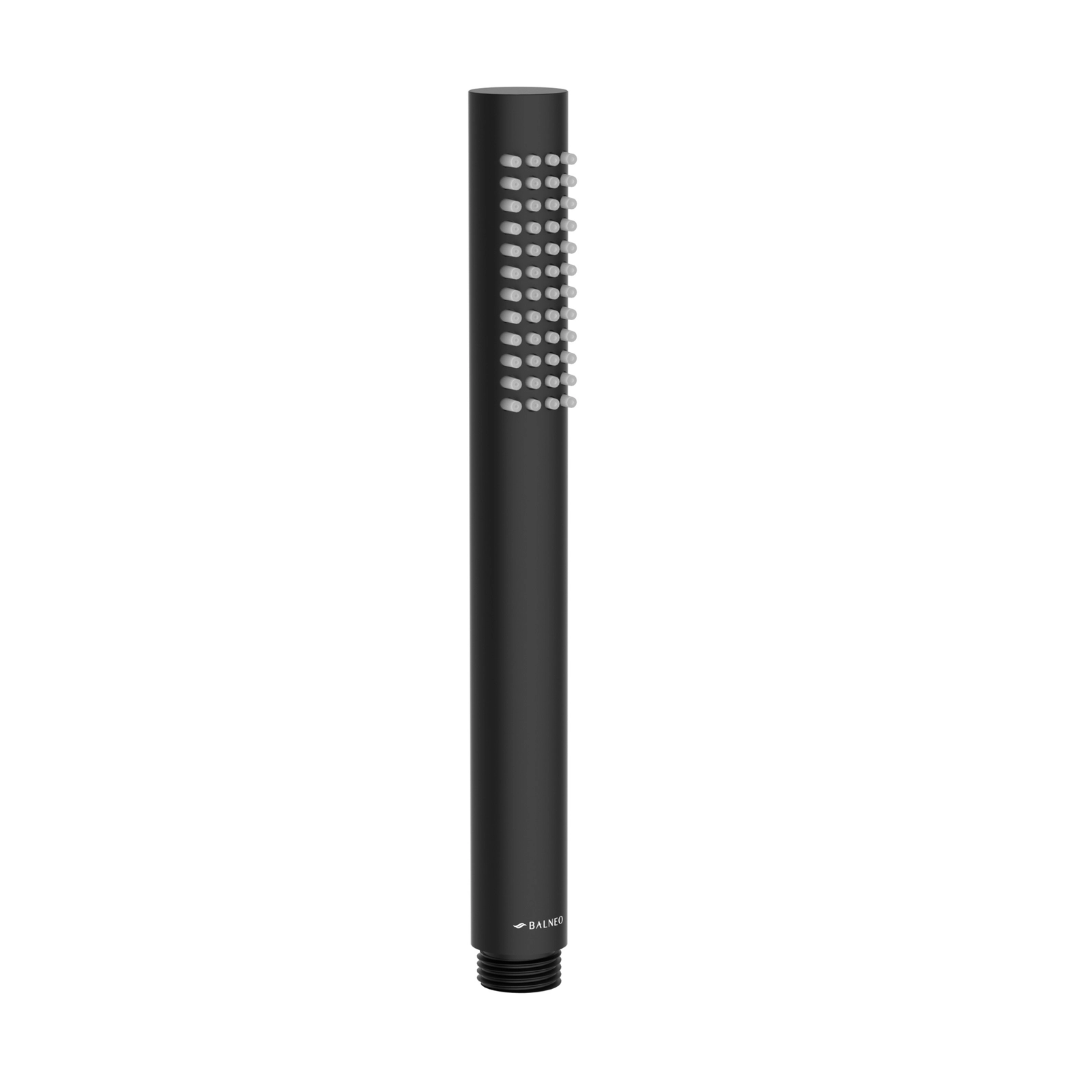 Pare, furtunuri si accesorii pentru dus - Pară de duș Balneo CASCADE, 21x2.4 cm, cu perlator, negru