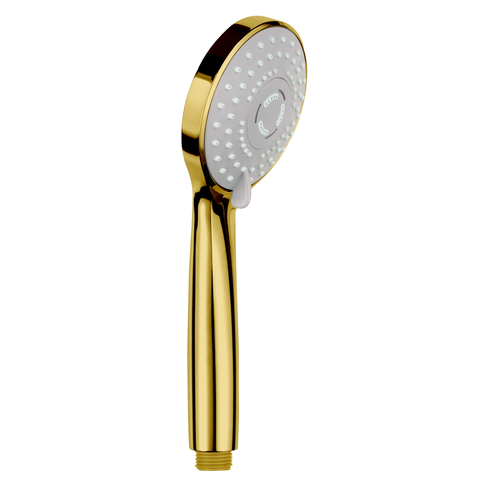 Pare, furtunuri si accesorii pentru dus - Pară de duș Balneo CASCADE, 24.5x9.7 cm, cu 3 funcții de pulverizare, auriu