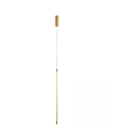 Lustre si pendule - Pendul LED, 12W, 3000K, din aluminiu, auriu, Zambelis Lights 20122
