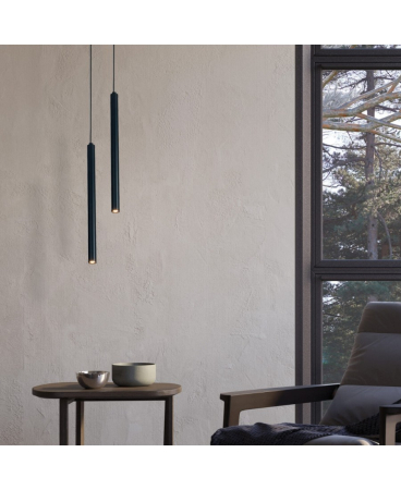 Iluminat decorativ - Pendul LED, 3W, din aluminiu, negru, Zambelis Lights 17009