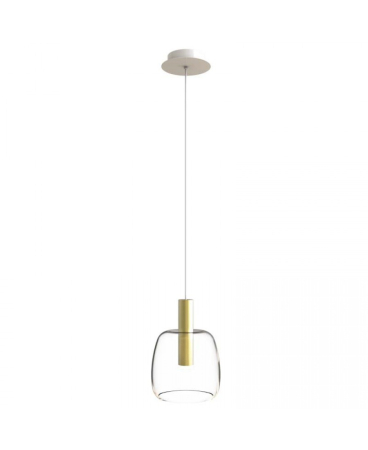 Lustre si pendule - Pendul LED, 7W, din sticlă, Zambelis Lights 1968