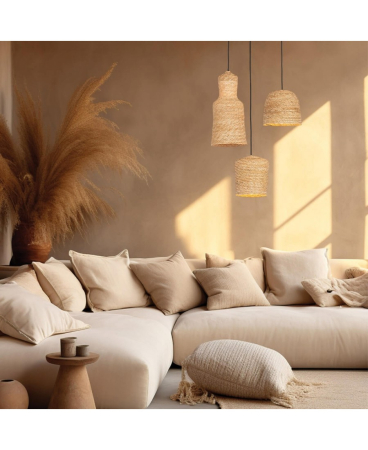 Lustre si pendule - Pendul, max. 20W, E27, natural, Zambelis Lights 22167