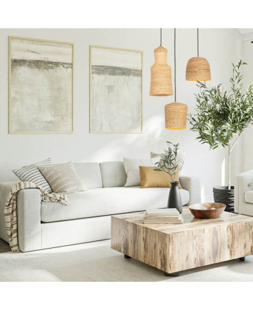 Lustre si pendule - Pendul, max. 20W, E27, natural, Zambelis Lights 22168