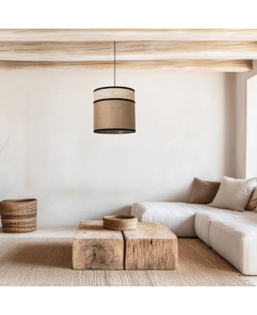 Lustre si pendule - Pendul, max. 25W, E27, natural, Zambelis Lights 20354