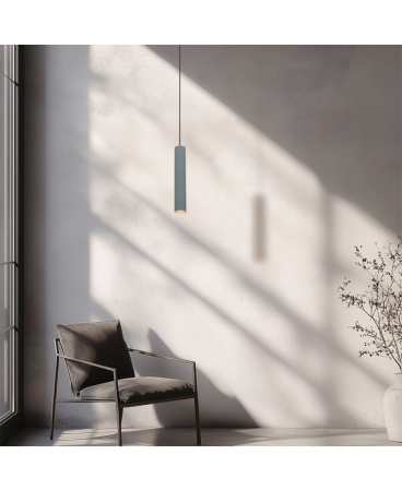 Iluminat decorativ - Pendul, max. 35W, GU10, din beton, Zambelis Lights 180024