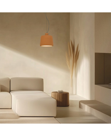 Iluminat decorativ - Pendul, max. 40W, E27, din ceramică/argilă, Zambelis Lights 1664