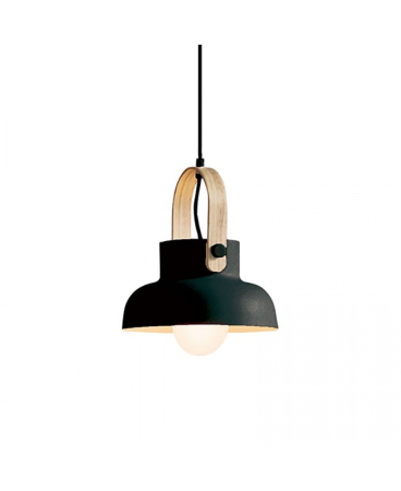 Iluminat decorativ - Pendul, max. 40W, E27, din metal, negru, Zambelis Lights 18191
