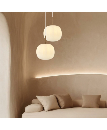 Lustre si pendule - Pendul, max. 40W, E27, din sticlă, metal, auriu, Zambelis Lights 20124