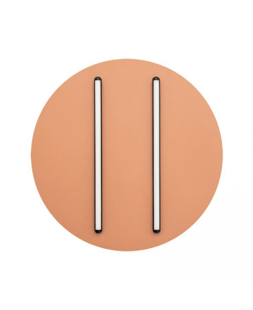 Plafoniere - Plafonieră LED, 28W, 3000K, nisipiu, negru mat, roșu, cărămiziu, Zambelis Lights 2567