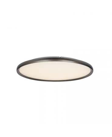 Plafoniere - Plafonieră LED, 42W, 2700K / 3000K / 4000K, din aluminiu, acril, gri, Zambelis Lights 25190