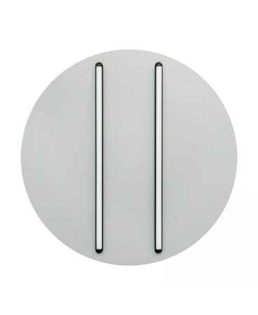 Plafoniere - Plafonieră LED, 43W, 3000K, gri, negru mat, Zambelis Lights 2570