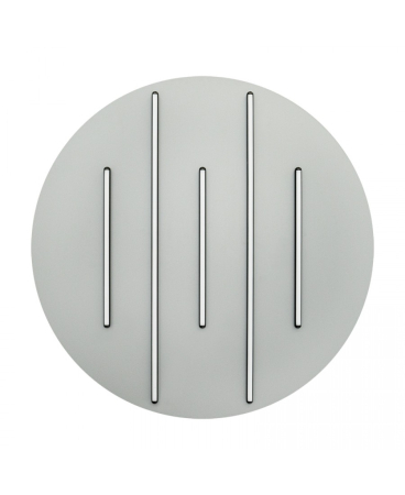 Plafoniere - Plafonieră LED, 52W, 3000K, gri, negru mat, Zambelis Lights 2572