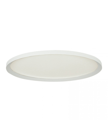 Plafoniere - Plafonieră LED, 84W, 2700K / 3200K / 4000K, din metal, aluminiu, alb nisipiu, Zambelis Lights 25202