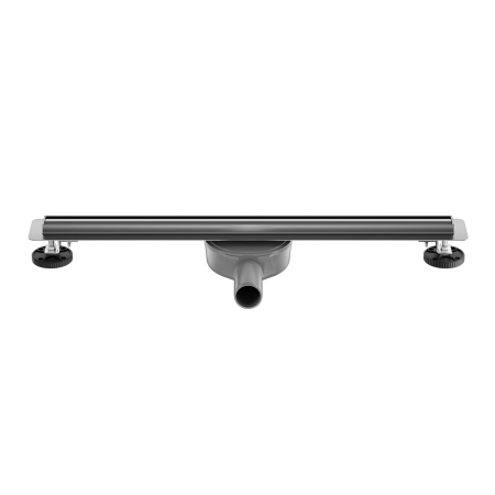 Rigolă de duș faianțabilă îngustă Balneo Slim & Low ProLine Grafit (Gun Metal), 80 cm [5]