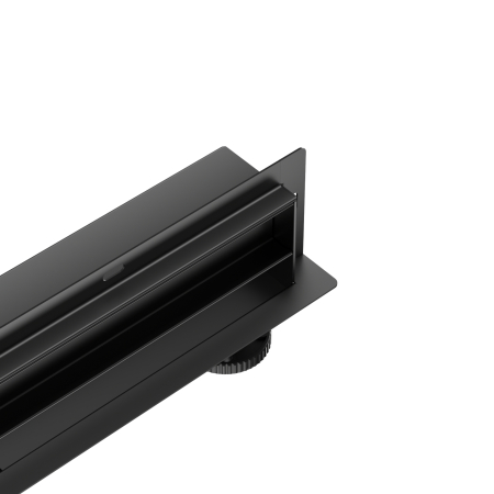 Rigolă de duș încastrată în perete, faianțabilă, Balneo W-Drain NEXT Negru, 60 cm [5]