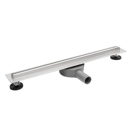 Baie - Rigolă de duș faianțabilă îngustă Balneo Slim & Low ProLine Inox, 60 cm