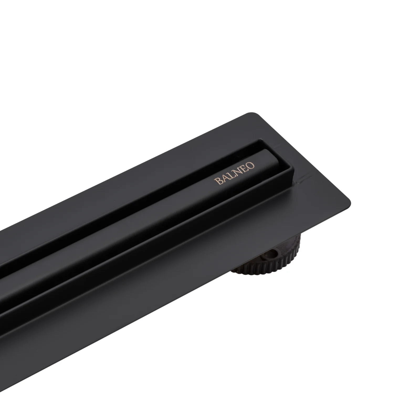 Rigolă de duș faianțabilă îngustă Balneo Slim & Low ProLine Negru, 60 cm [2]