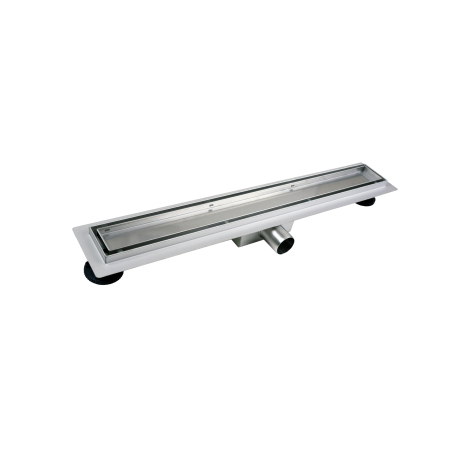 Rigolă de duș liniară faianțabilă, reversibilă, Balneo Duplex NEXT Argintiu oglindă, 60 cm [4]