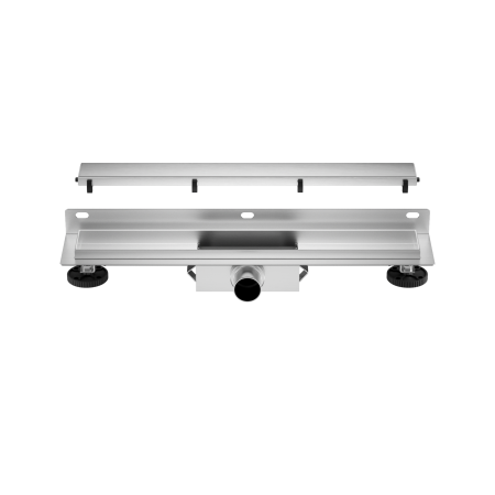 Rigolă de duș pentru perete și pardoseală, faianțabilă, Balneo Wall & Floor NEXT Inox, 100 cm [4]