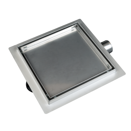 Scurgere de pardoseală, faianțabilă, pătrată Balneo SQ-Drain Inox, 15 x 15 cm [2]