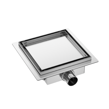 Scurgere de pardoseală, faianțabilă, pătrată Balneo SQ-Drain NEXT Inox, 20 x 20 cm [2]