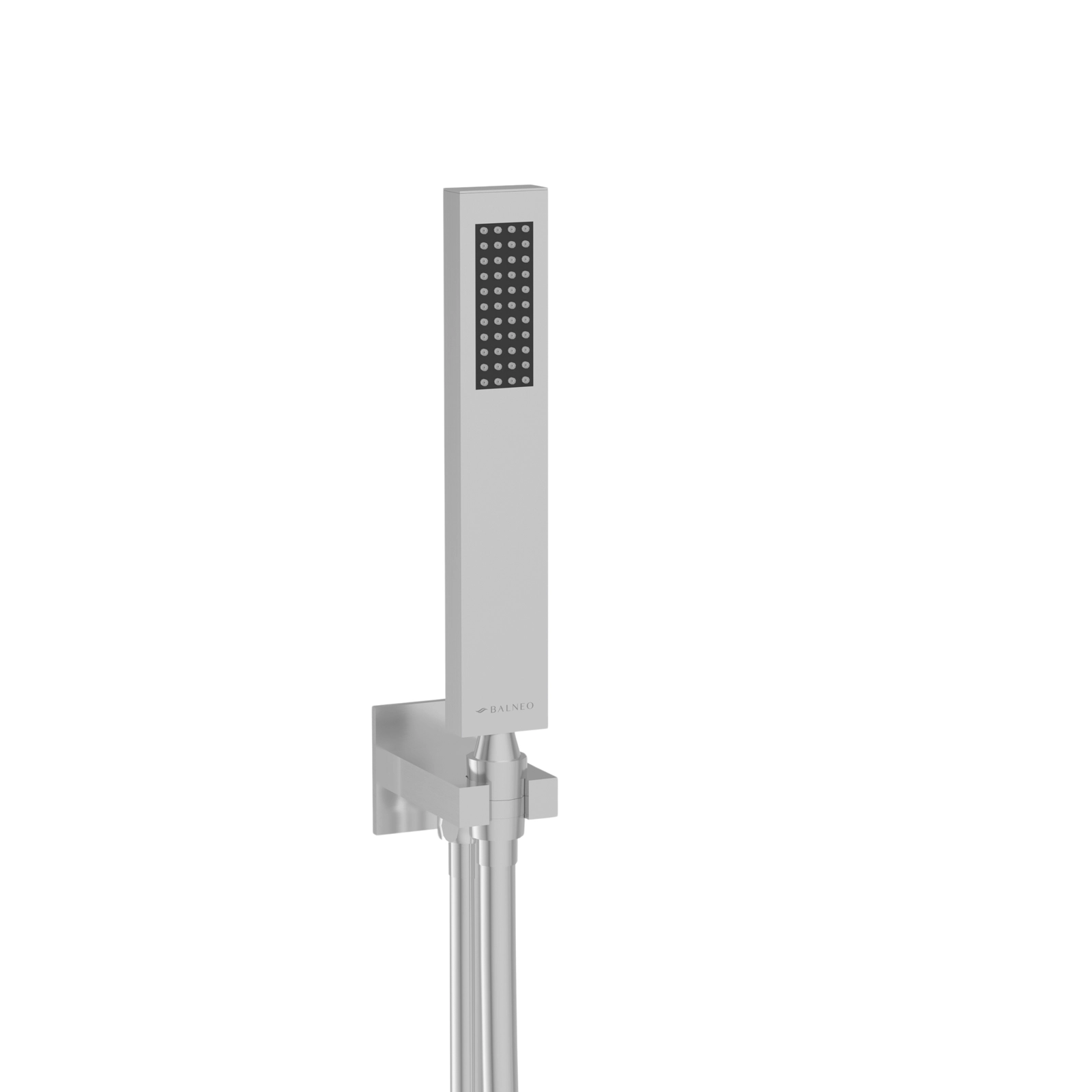 Sistem de duș încastrat Balneo Cascade, cu cartuș ceramic și perlator, Inox [4]