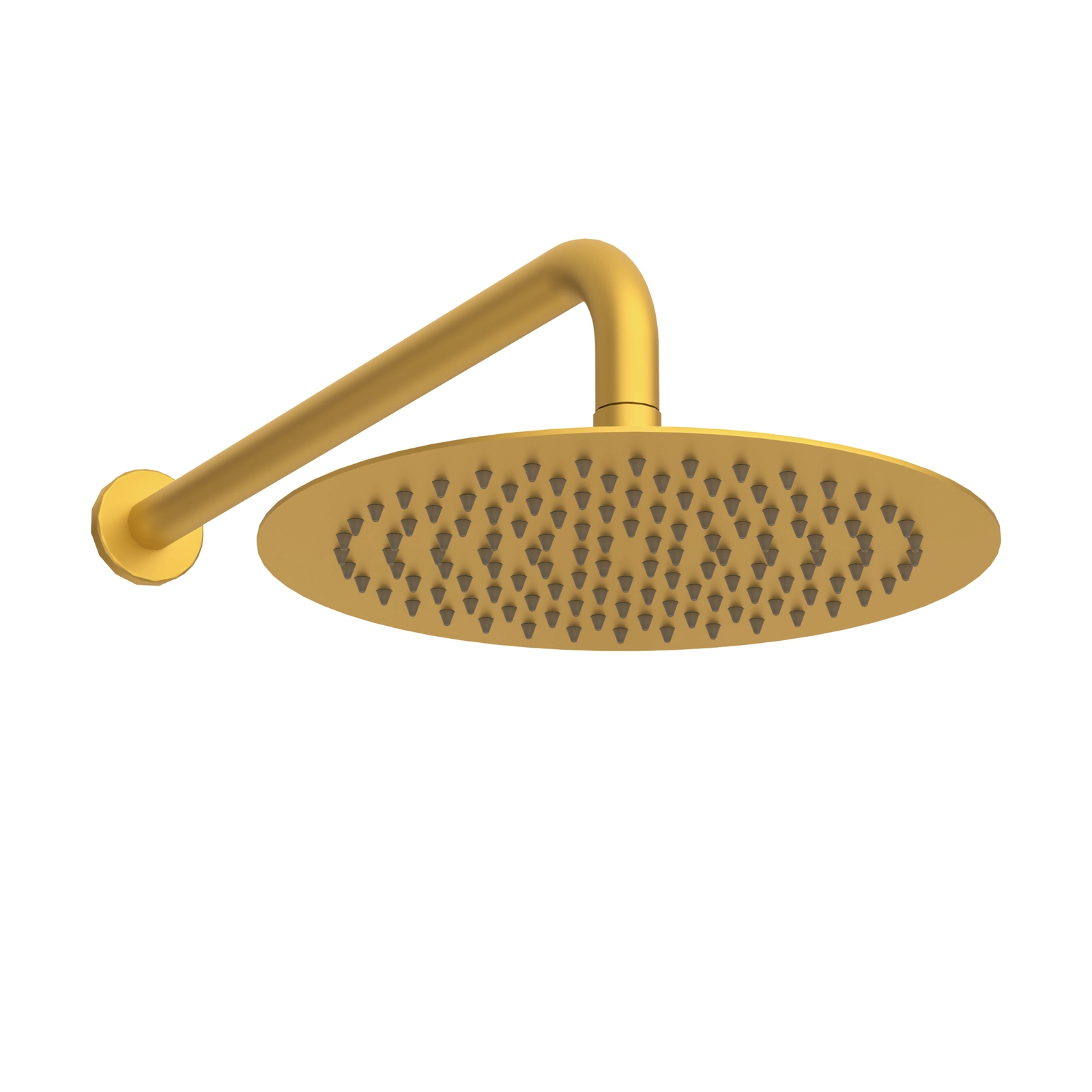 Sistem de duș încastrat, rotund, Balneo Cascade, cu cartuș ceramic și perlator, Auriu [3]