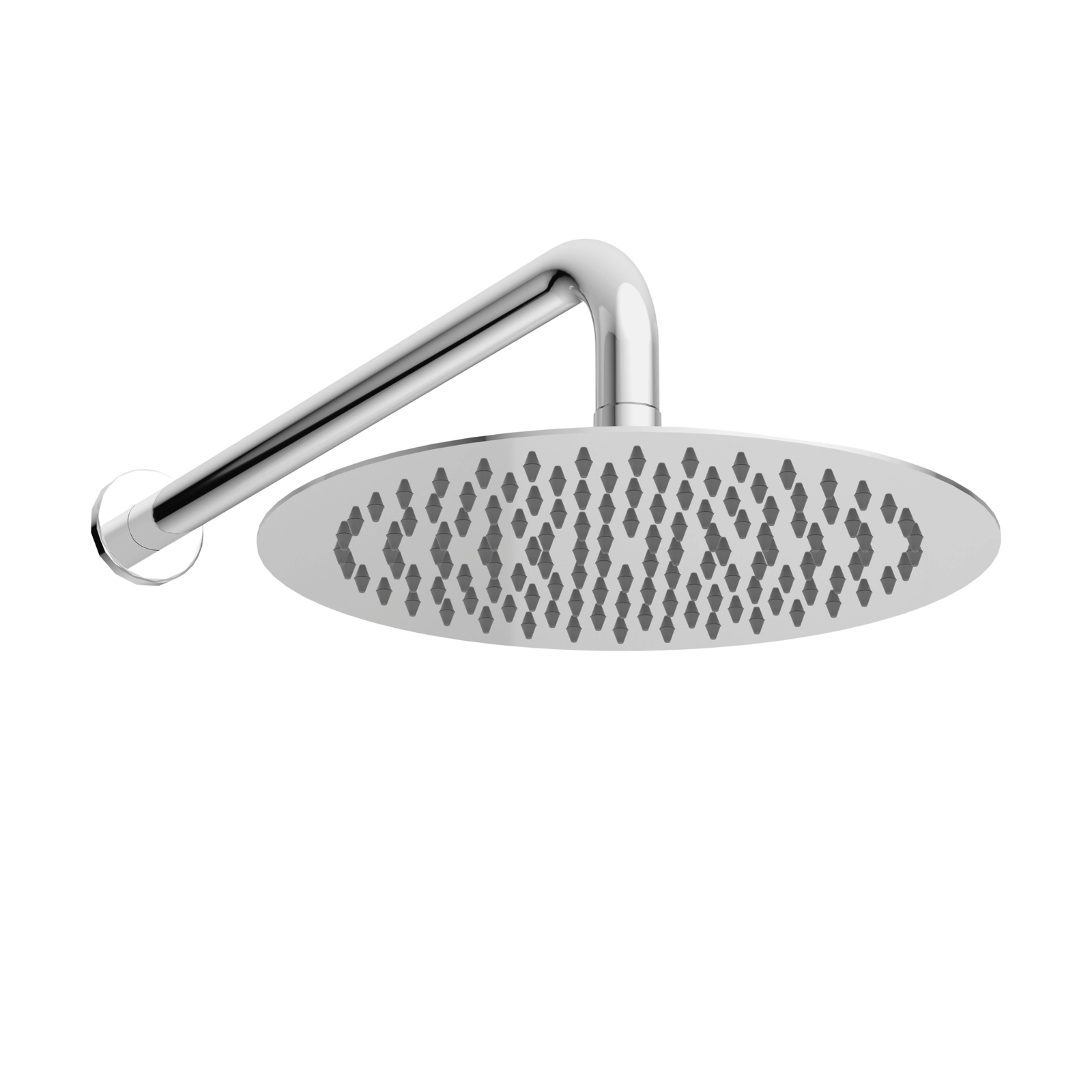 Sistem de duș încastrat, rotund, Balneo Cascade, cu cartuș ceramic și perlator, Crom [3]