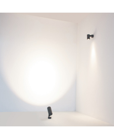Spoturi exterior - Spot de exterior, max. 11W, GU10, din aluminiu, grafit, Zambelis Lights E236