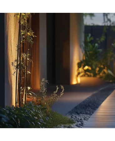 Iluminat exterior - Spot încastrat de exterior LED, 3W, 3000K, din oțel inoxidabil, oțel, IP65, Zambelis Lights E508