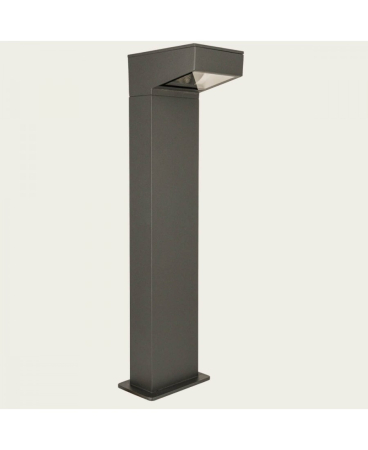 Stalpi exterior - Stâlp de iluminat exterior LED, 12W, 3000K, grafit, IP65, Zambelis Lights E418