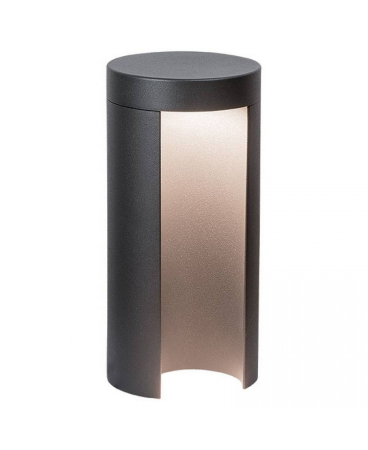 Iluminat exterior - Stâlp de iluminat exterior LED, 12W, din aluminiu, grafit, Zambelis Lights E133