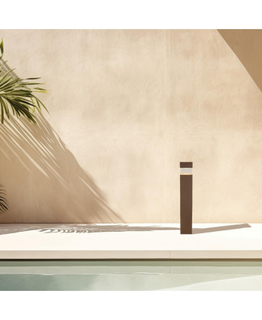 Stalpi exterior - Stâlp de iluminat exterior LED, 15W, 3000K, IP65, Zambelis Lights E425