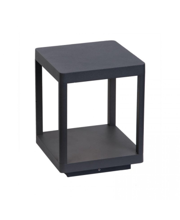 Iluminat exterior - Stâlp de iluminat exterior LED, 9W, grafit, Zambelis Lights E203