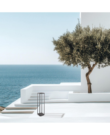 Iluminat exterior - Stâlp de iluminat exterior LED, 9W, grafit, Zambelis Lights E204