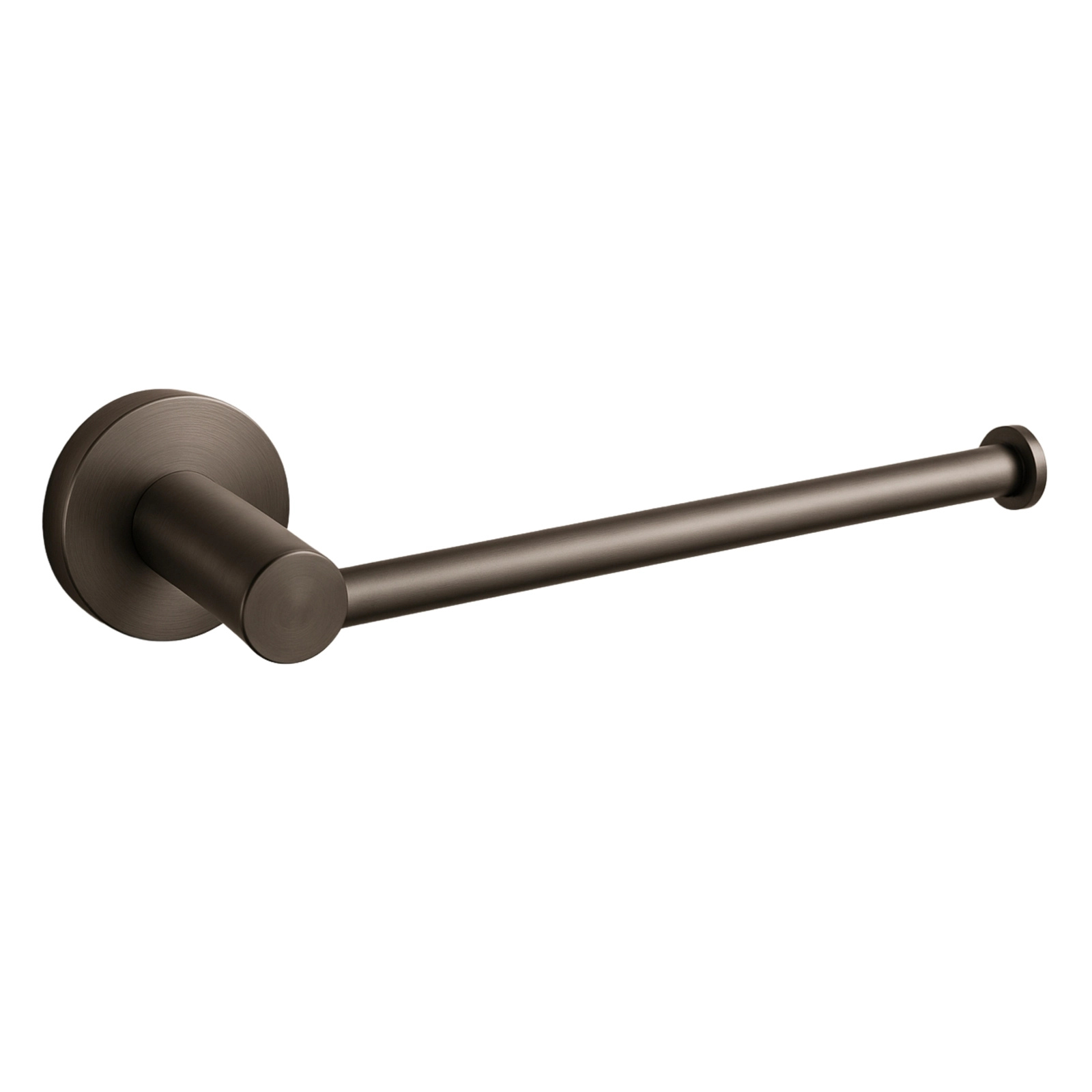 Suporturi hartie - Suport hârtie igienică Balneo QUBE, 194x77 mm, Gun Metal 