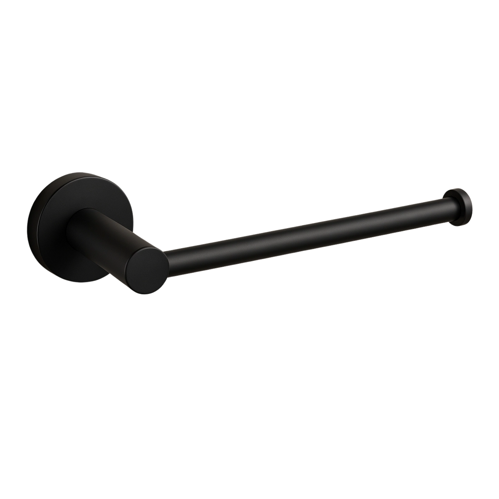 Suporturi hartie - Suport hârtie igienică Balneo QUBE, 194x77 mm, Negru 