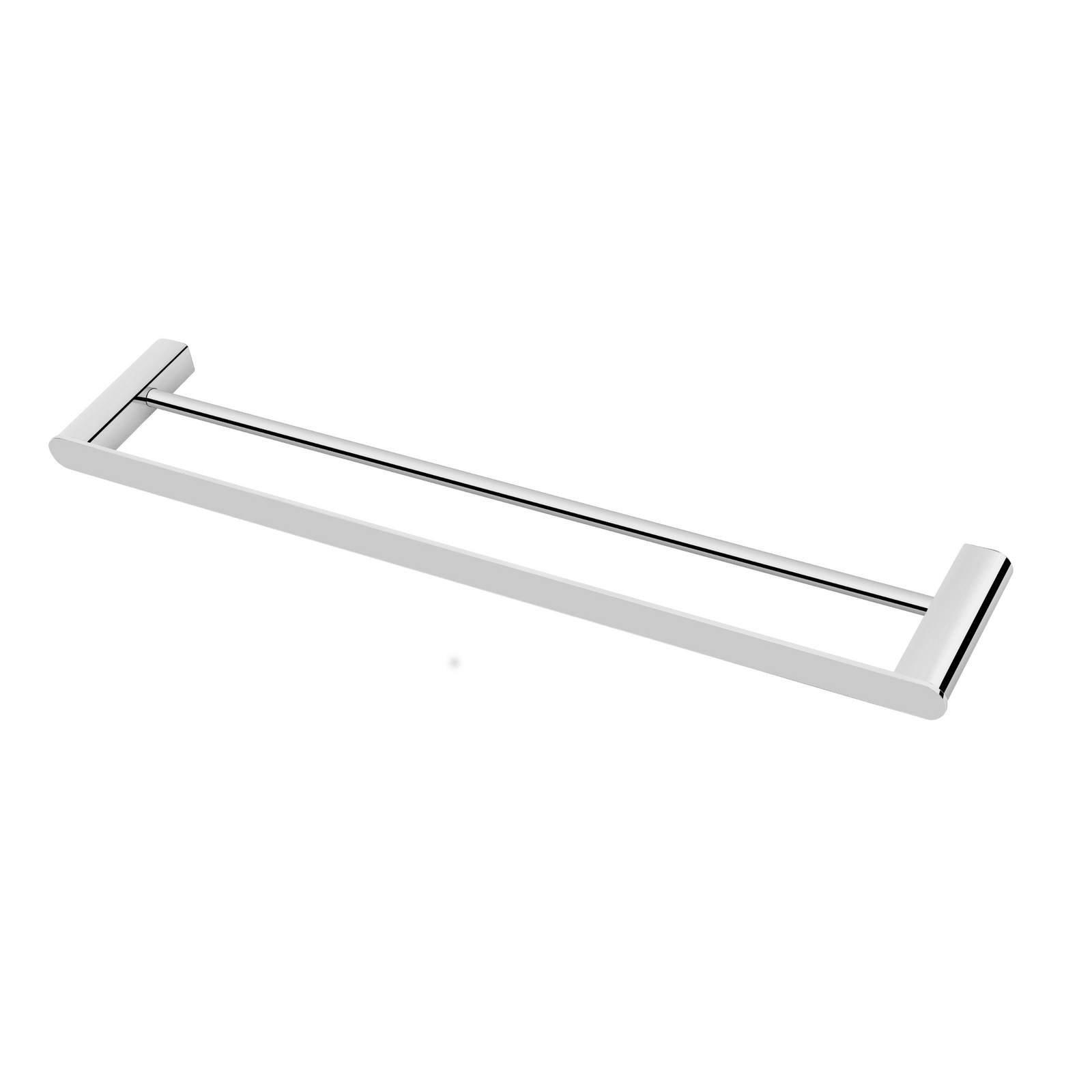 Accesorii pentru baie - Suport prosop baie Balneo dublu, 60x11 cm,  QARX Crom 