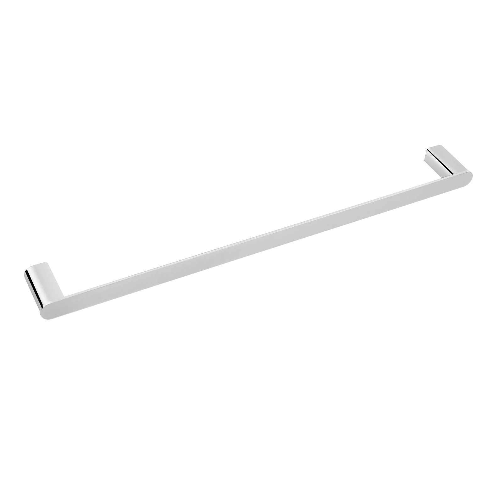 Accesorii pentru baie - Suport prosop baie Balneo QARX, 60x6.5 cm, Crom 