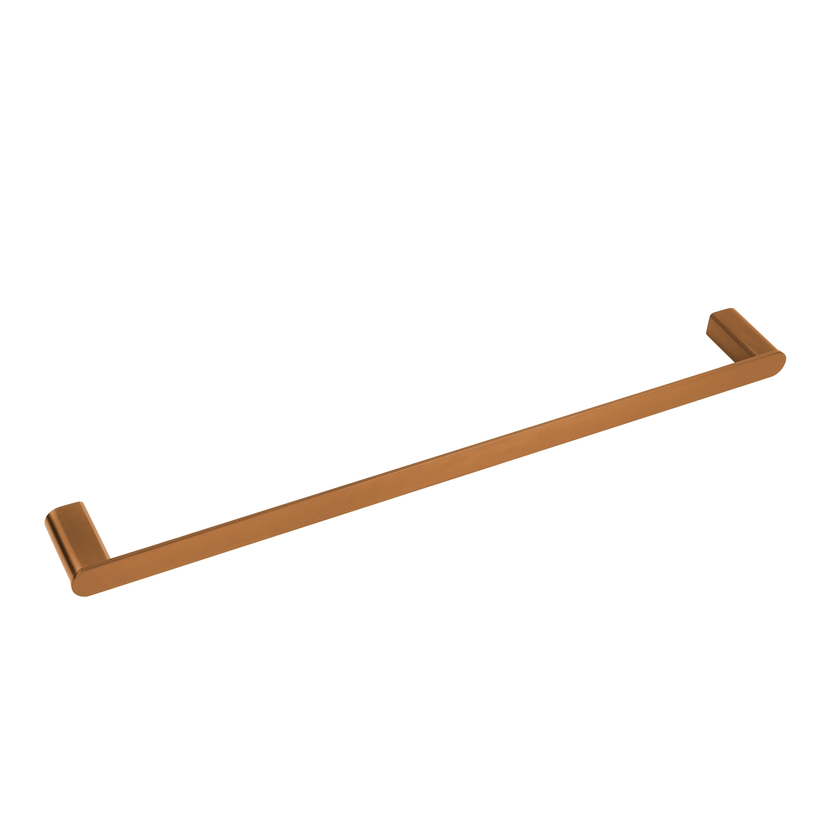 Accesorii pentru baie - Suport prosop baie Balneo QARX, 60x6.5 cm, Cupru 